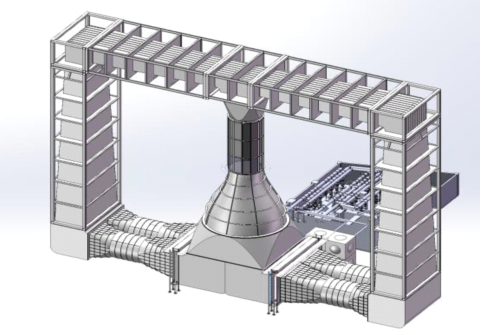 立式风洞